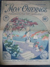 ANCIENNE  REVUE " MON OUVRAGE " 1930