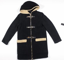 Sandro Duffle Coat Black
