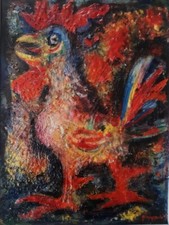 Peinture Gouache sur Panneau