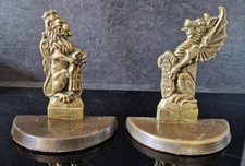 SERRE LIVRES ANCIENS ANGLAIS LION ET DRAGON