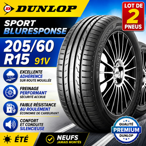 Lot pneus dunlop - pneus, sport