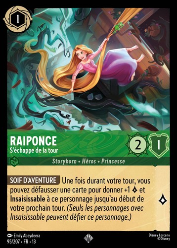 Lorcana raiponce - lorcana,
