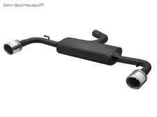 Ulter Duplex Échappement Sport Volkswagen Golf 6 1.4L TSI 2.0L TDI Chaque 90Mm