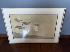 Gravure Léon Danchin Perdrix 