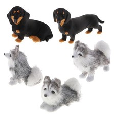 / Huskie Figurine Cour Jardin