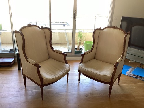 Lot fauteuils louis xvi - 2,