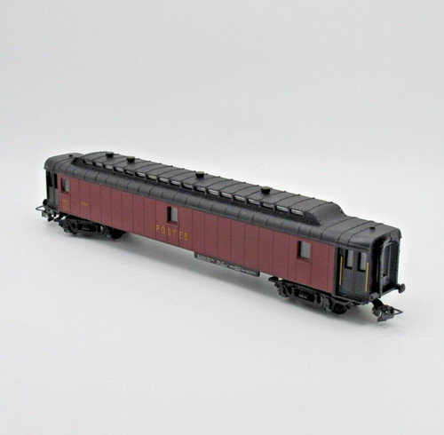 Wagon voiture postale - , avec