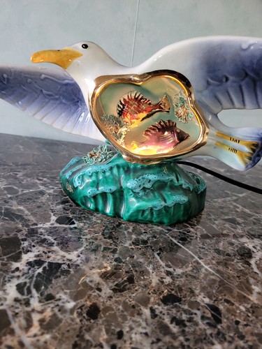 Rare lampe ceramique - lampe, vallauris