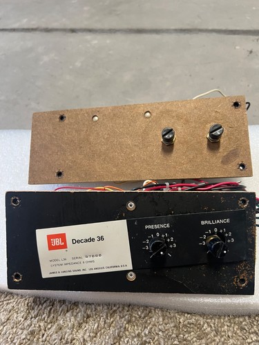 Jbl decade crossovers 36 - 36,