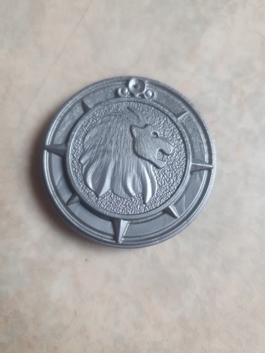 Medaillon argent lion - medaillon,