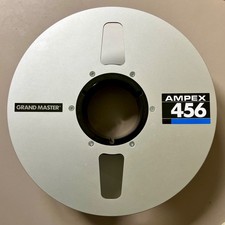 Bobine  vide 2"  AMPEX 456  Grand Master pour magnétophone 2"