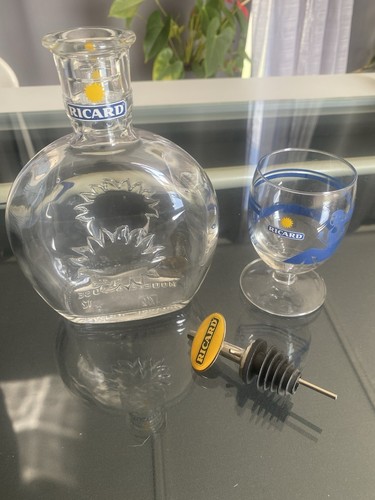Lot verre collector ricard - lot,