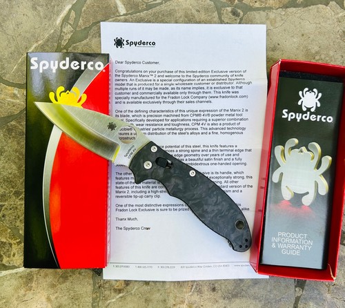 Spyderco manix cpm - cpm, 4v
