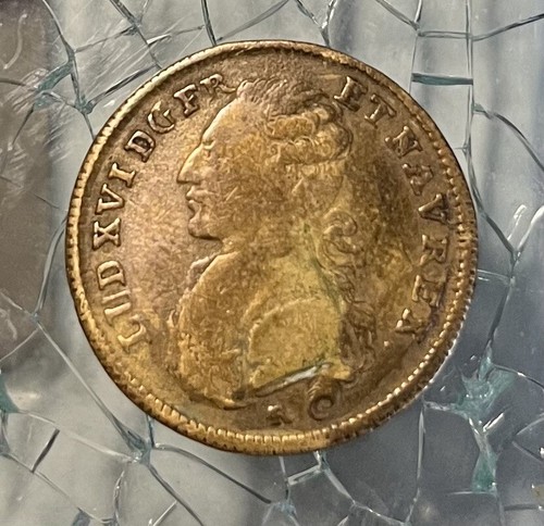 Jeton ancien france louis xvi - jeton,