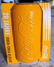 Nouveau verre / GLASS COCA COLA 20 Ans Canettes 2025 JAUNE, neuf    EXPORT 