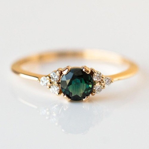 Bague femme solitaire - bague,