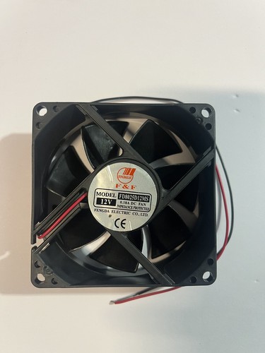 Ventilateur 12v fd8025d12ms - 12v,