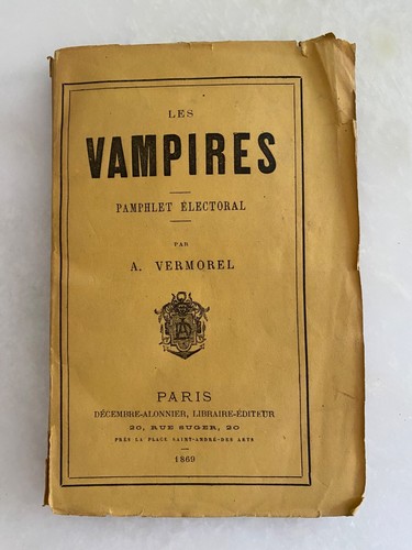 Les vampires pamphlet - vampires,