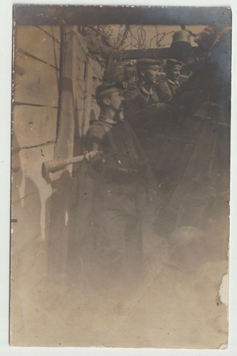 Carte photo allemande - carte,