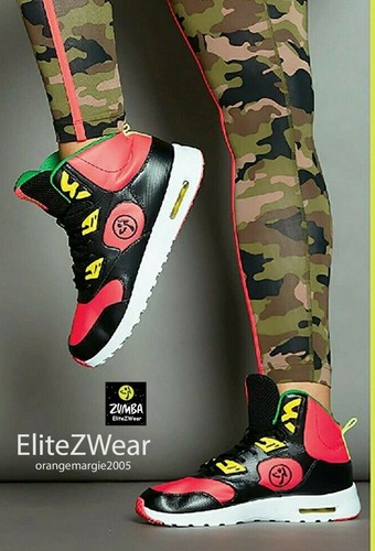 Zumba high top shoes - top,