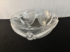 Coupe à fruit cristal style Lalique