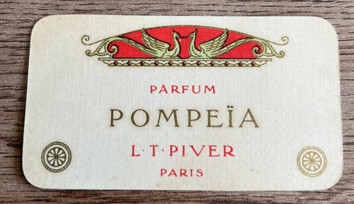 Ancien carte parfumée n67 - carte,