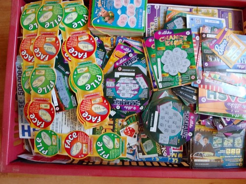Lot 100 tickets française - de,