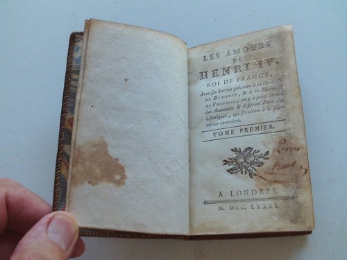 Les amours henri roi - les, iv
