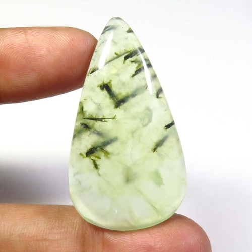 Naturel prehnite poire cabs - prehnite,