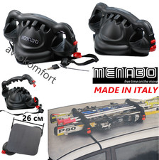 Porte-skis magnétique monté sur le toit de voiture de marque italienne Menabo