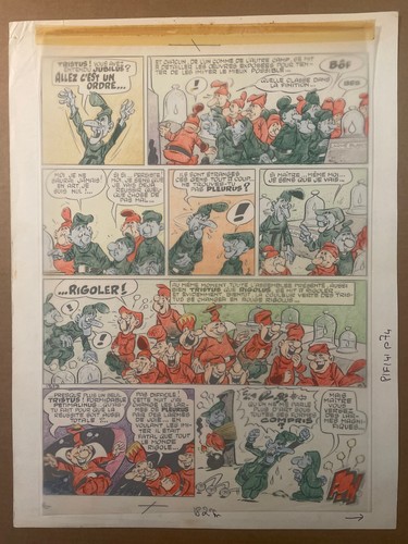 Cezard planche originale les - cezard,