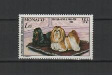 Monaco 1980 Exposition canine Lhassa Apso & Shin-Tzu Y&TN°1232 timbre MNH/TR7927