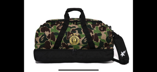 Bape adidas duffle bag - bape, x