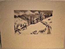 Estampe / gravure – André