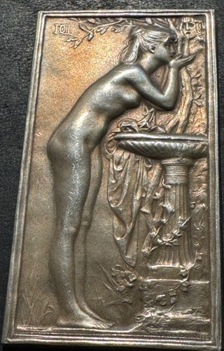 Médaille argent art - médaille,