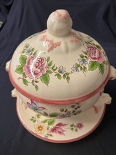 Soupière et son plat en Vieux Strasbourg Rip