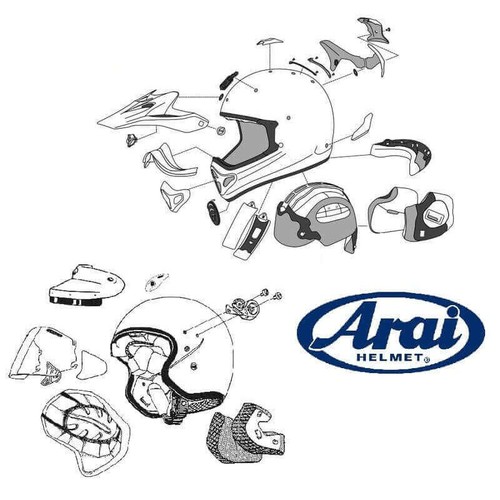 Arai kit coiffe intérieur - arai,
