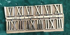 Chiffres romains à coller