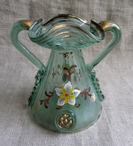 Vase vintage verre - vase, en