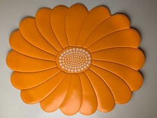 SET DE TABLE - FLEURS - VINTAGE ORANGE