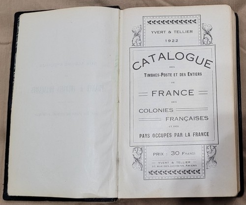 Catalogue des timbres - -poste, de