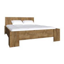 Lit Double Montana 180x200Cm Chêne Lefkas