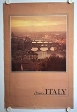 Affiche Tourisme FLORENCE - ITALIE Photo Ron ATWOOD - 61x92 cm