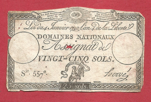 Assignat sols 4 - assignat,