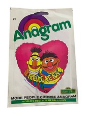 Vintage Balloon Mylar Anagram