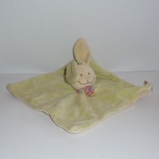 Doudou Lapin Tex - Vert