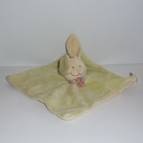 Doudou lapin tex vert - -,