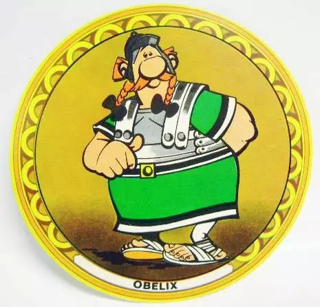 Astérix portraits vache qui - -,