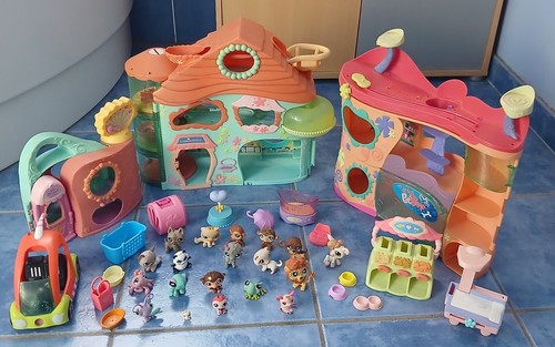 Hasbro littlest pet shop lot - pet,