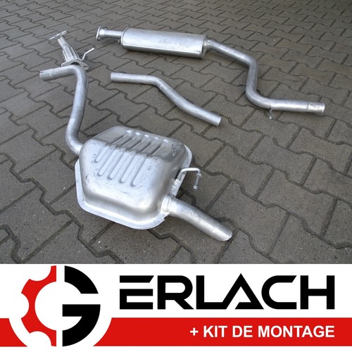 Echappement silencieux pour